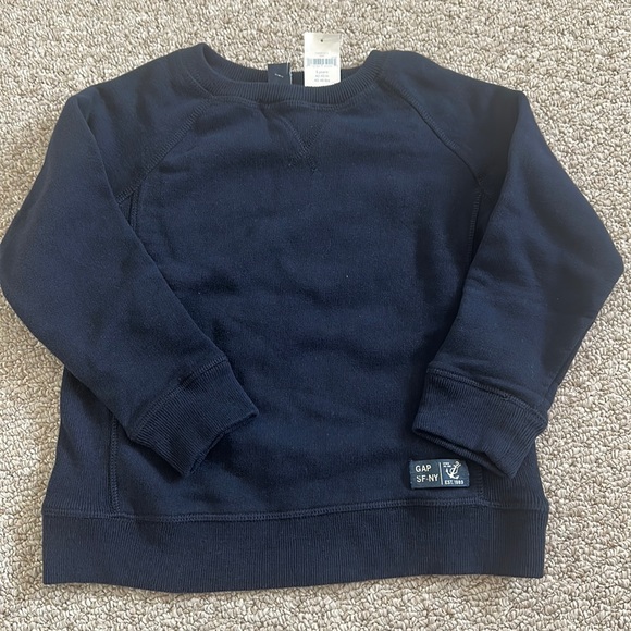 GAP Other - Baby Gap Navy Blue Crew Neck Sweatshirt